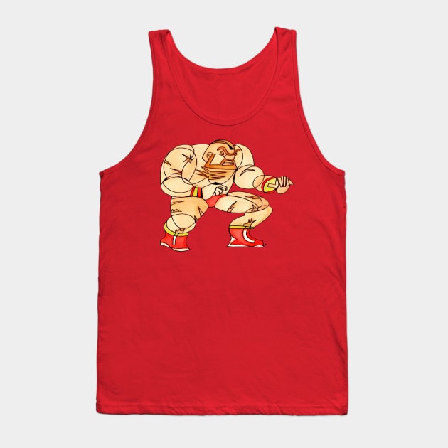 Zangief by Pollux Tank Top by WorldofPollux